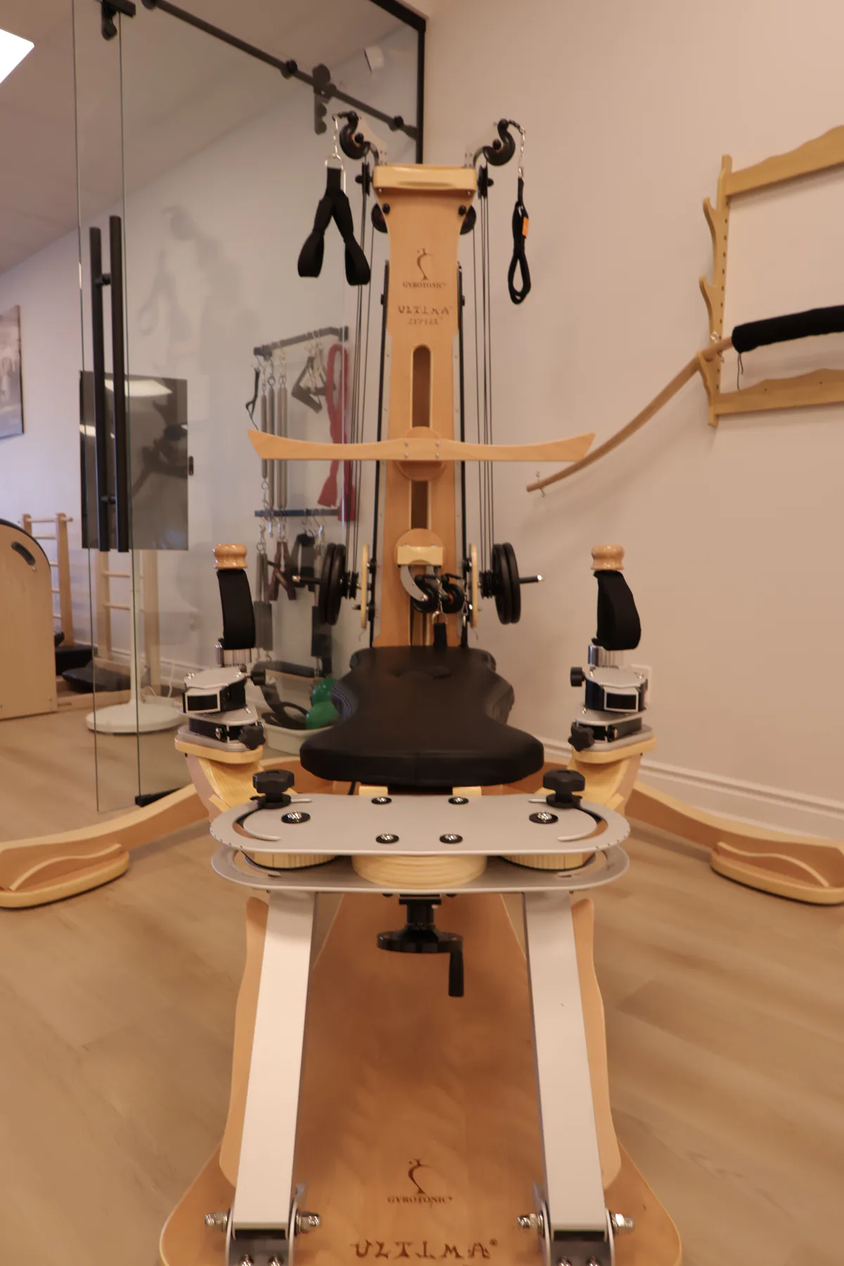 GYROTONIC® pulley tower combination unit for circular, flowing movement.