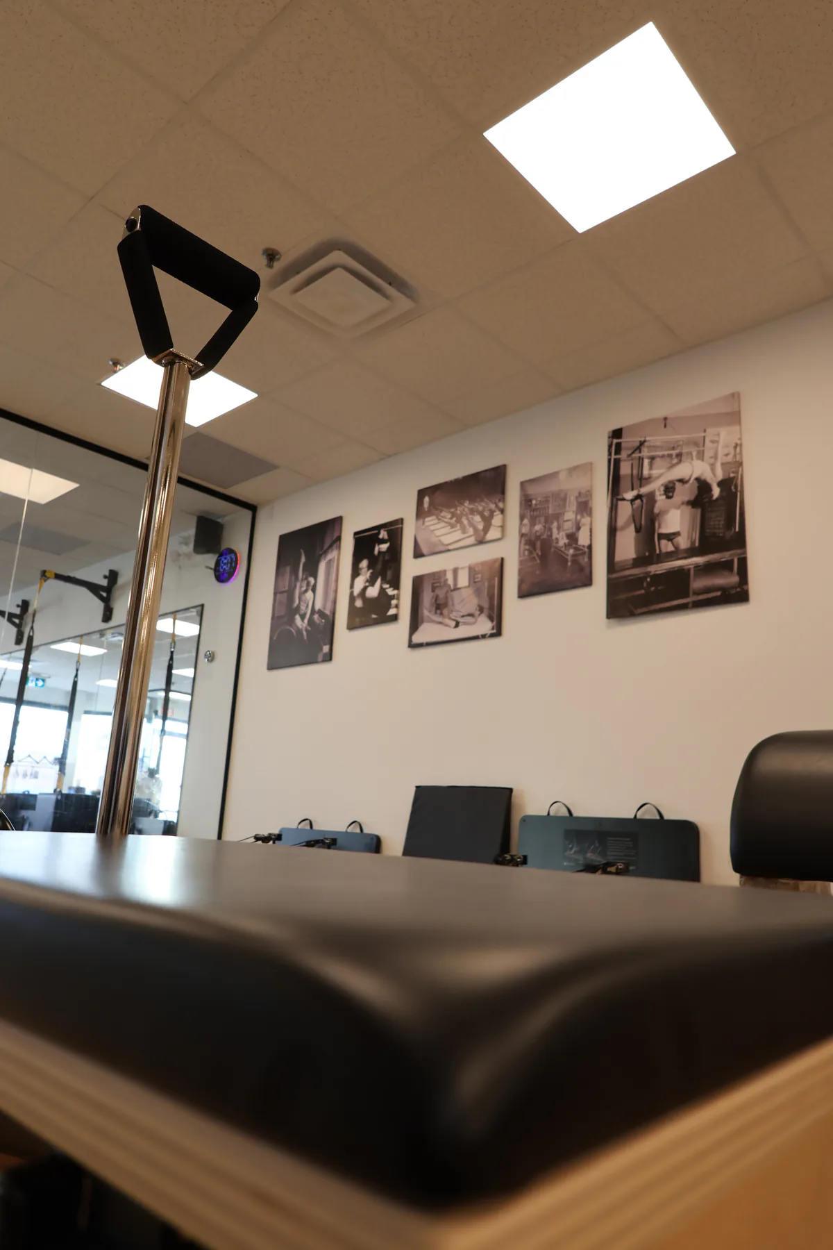 Pilates Wunda chair used for strength and balance training.