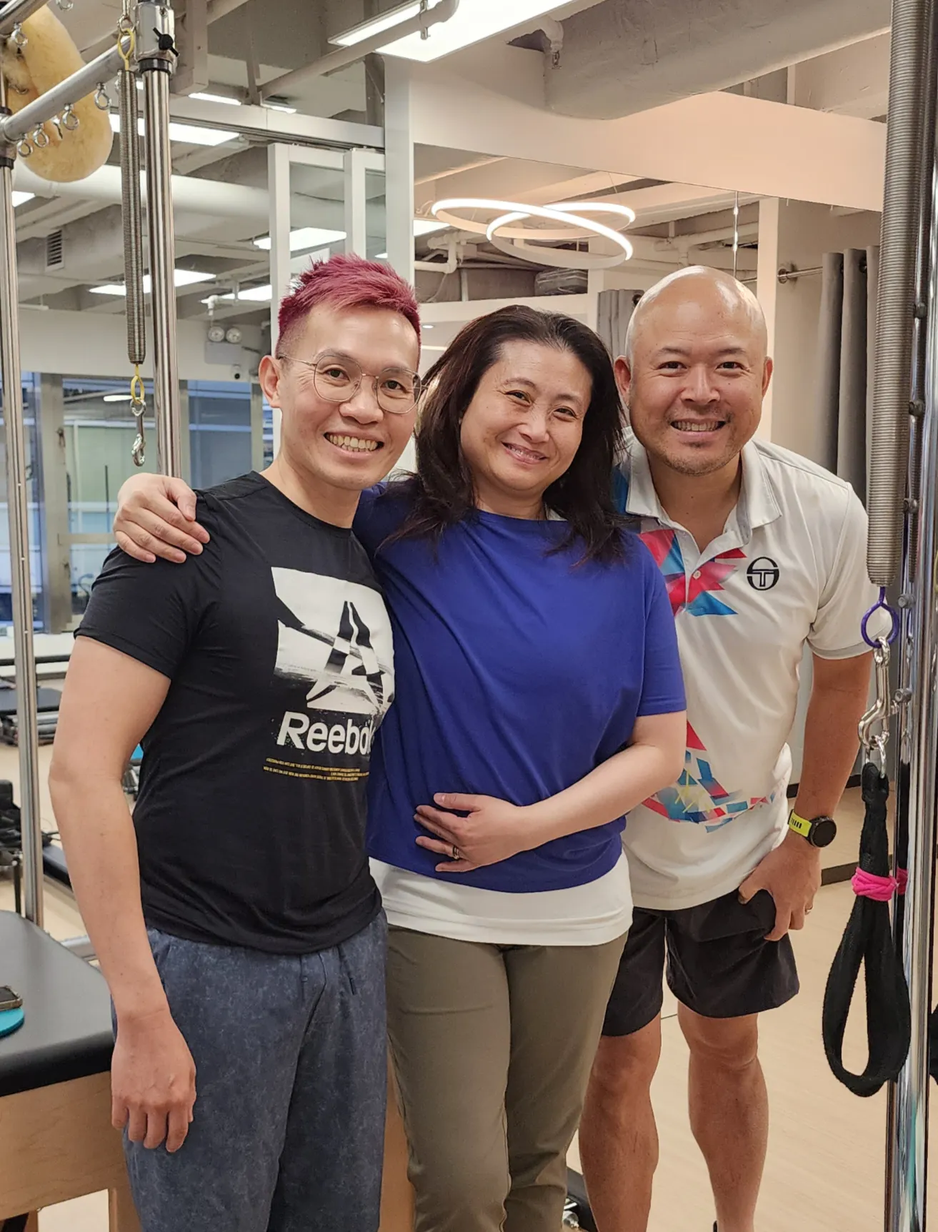 Gary Fok with Yvonne Hsi, Senior Polestar Educator in Asia and founder of In-Motion HK.